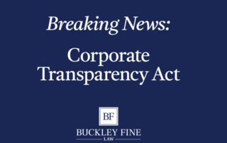 Corporate Transparency Act Update