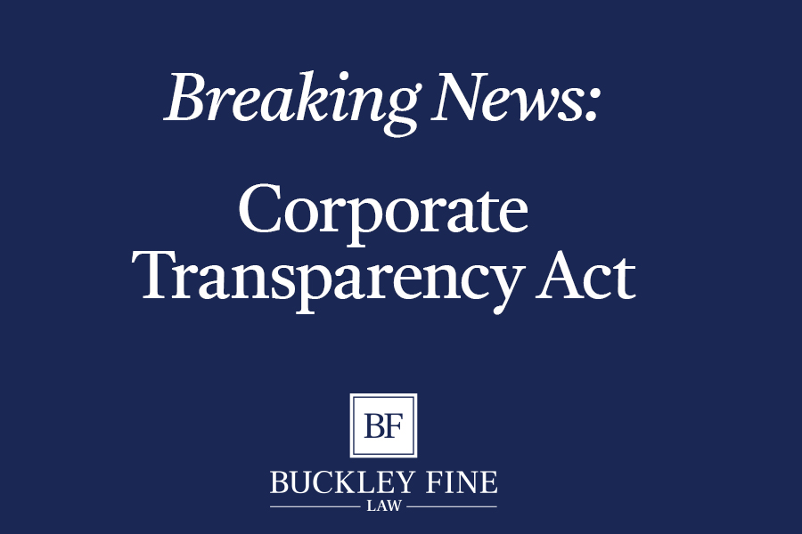 Corporate Transparency Act Update