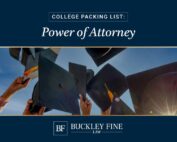 College Packing List: Power of Attorney